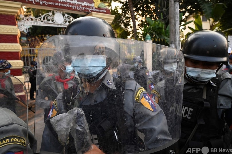 日米豪印、ミャンマーの民政復帰訴え 外相会談