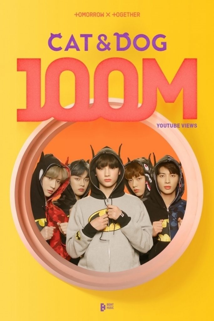 TXT、「Cat&Dog」MVが1億ビュー突破 – KOREA WAVE 写真枚 国際ニュース