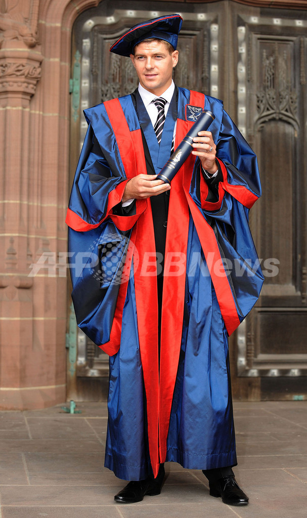 ジェラード 地元大学の名誉フェローに 国際ニュース Afpbb News