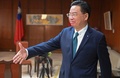 台湾の呉釗燮外交部長（外相、2023年8月2日撮影）。(c)Sam Yeh / AFP