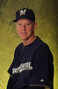 米大リーグのミルウォーキー・ブルワーズ（Milwaukee Brewers）が17日、キャンプ地の米アリゾナ（Alizona）州メリーベル（Maryvale）でメディア向けのフォトデーを開催した。

ポーズをとるロン・レニキー（Ron Roenicke）監督（2013年2月17日撮影）。(c)AFP/Getty Images/Rich Pilling