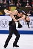 フィギュアスケート世界選手権、アイスダンス・リズムダンス（RD）。演技に臨む村元哉中/高橋大輔組（2023年3月24日撮影）。(c)Kazuhiro NOGI/AFP