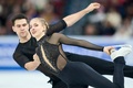フィギュアスケート世界選手権、ペア・フリースケーティング（FS）。演技に臨むドイツのミネルバファビエンヌ・ハーゼ/ニキータ・ボロディン組（2024年3月21日撮影）。(c)Geoff Robins / AFP