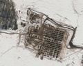 ロシア・クルスクの演習場に設置されたテントや兵舎。マクサー・テクノロジーズ提供（2022年2月9日撮影）。(c)AFP PHOTO /  Satellite image ©︎2022 Maxar Technologies