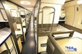 列車の車内（2022年1月24日提供）。(c)CGTN Japanese