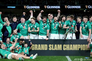 アイルランド、セクストン最後のシックスネーションズで全勝優勝 写真9