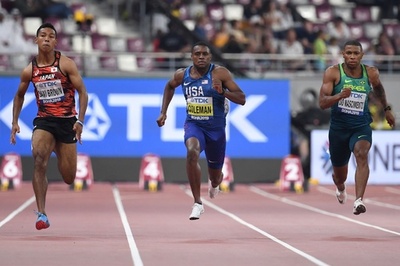 コールマンが100m予選トップ、サニブラウンも準決勝へ 世界陸上