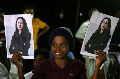 ハリス氏ゆかりの村、米副大統領就任見守る インド