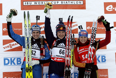 Iourieva W杯第3戦 女子個人15キロメートルを制す