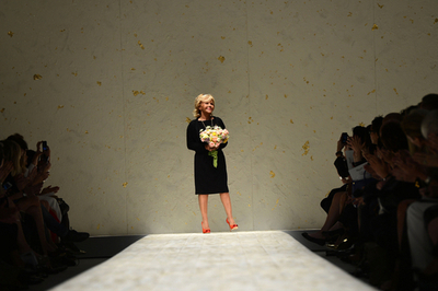 ＜13年春夏ミラノコレクション＞ブルーガール