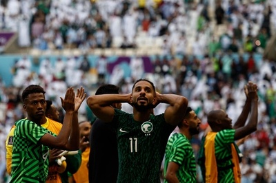 サウジが歴史的金星、メッシ擁するアルゼンチン破る カタールW杯