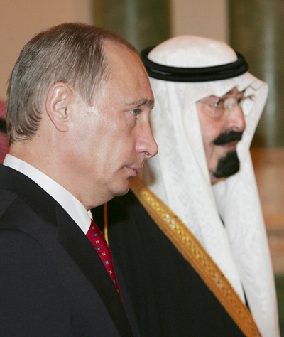 プーチン大統領、サウジ到着 中東歴訪を開始 - サウジアラビア