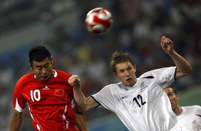 中国対ニュージーランドは引き分け