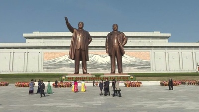 動画:北朝鮮、故金日成主席の生誕109年で祝賀