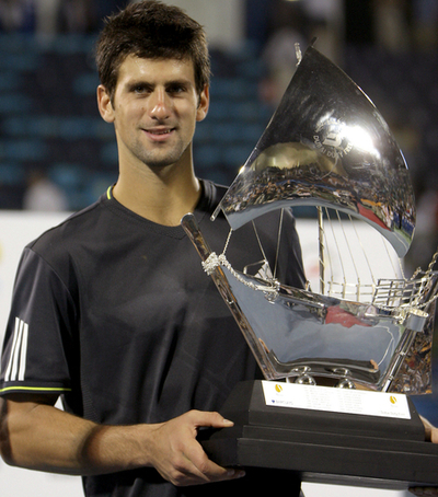 ジョコビッチ フェレールを下しシーズン初優勝、ドバイ選手権