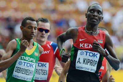 キプロプ、男子1500mで再び頂点に 第14回世界陸上
