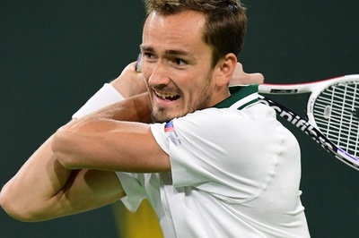 メドベージェフが今季50勝目 BNPパリバOP4回戦へ