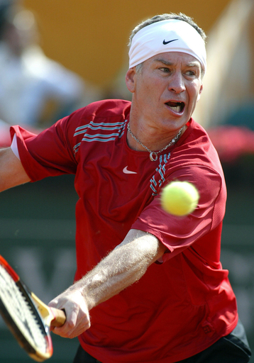 ＜男子テニス チャンピオンズカップ07＞マッケンロー ブルゲラに敗れ決勝進出ならず - スペイン