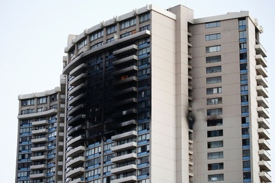 米ハワイの36階建て高層マンションで火災、死者3人