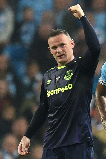 ルーニーが史上2人目のプレミア通算200得点、エバートンはシティとドロー