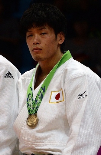 志々目が柔道男子60キロ級で銅メダル、アジア大会