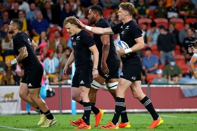 NZが優勝に王手、豪は南アに連勝 ラグビーチャンピオンシップ