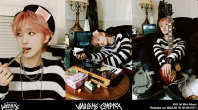 PENTAGON フイ、ピンクヘアに変身