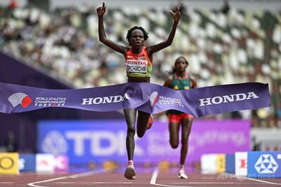 ジェプチルチルが女子マラソン金、小林香菜7位入賞 世界陸上