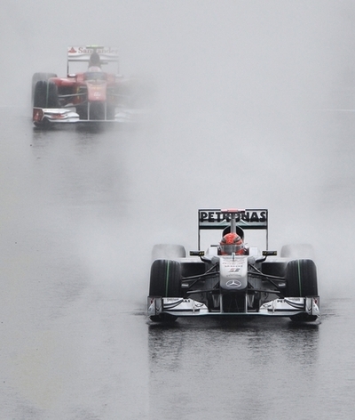 日本GP、予選は悪天候で順延