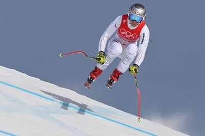 二刀流レデツカ、アルペンスーパー大回転は連覇ならず 北京五輪