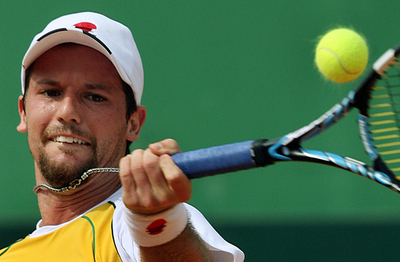 ＜男子テニス 07デビスカップ＞リカルド・メロ ダンチェビッチに勝利しブラジルが1勝目 - ブラジル