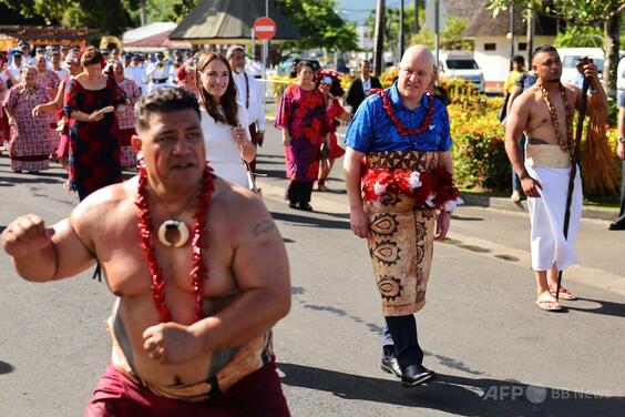 サモア首相、大国による「いじめ」非難 米中念頭