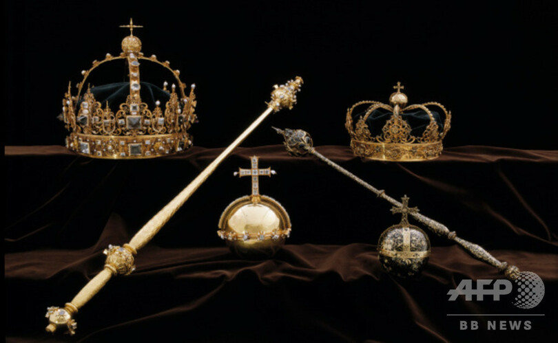 17世紀の王冠 白昼盗難 男2人ボートで逃走 スウェーデン 写真3枚 国際ニュース Afpbb News