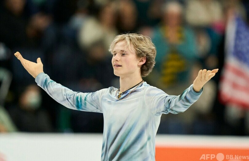 マリニンが男子SP首位 三浦佳生が僅差の2位 スケートアメリカ