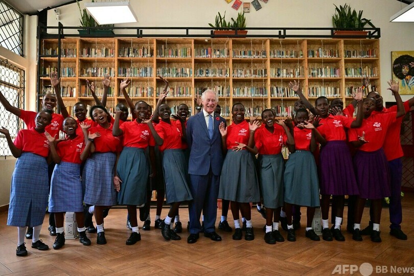 チャールズ英国王、植民地時代の弾圧に「深い遺憾」表明 ケニア訪問で