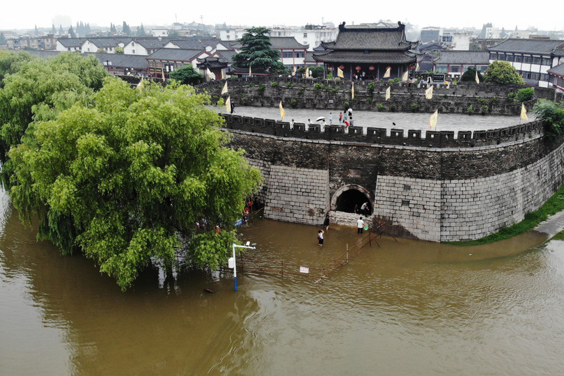 22日までに淮河主流の洪水リスク増大、中国応急管理部発表