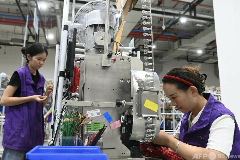 10月の中国製造業PMI、景気拡大領域に再び回復