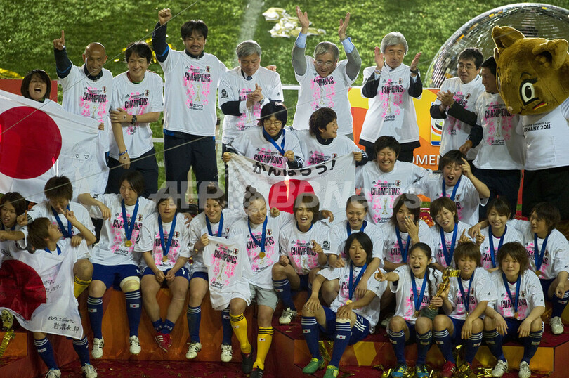 なでしこジャパン、米国を破り初優勝 女子サッカーW杯