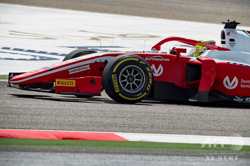 ミック・シューマッハ、F2デビュー戦は8位でフィニッシュ