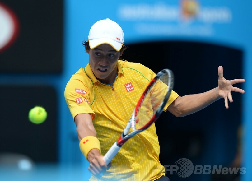 錦織、4回戦でナダルに敗れる 全豪オープン