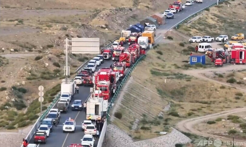 中国内蒙古自治区ウラド後旗で山津波発生 1人救助10人死亡