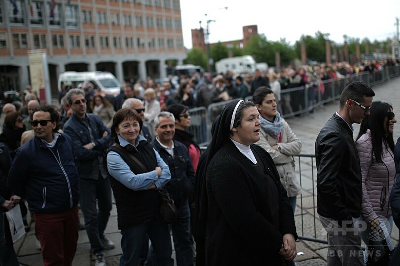 トリノの聖骸布、5年ぶりに一般公開