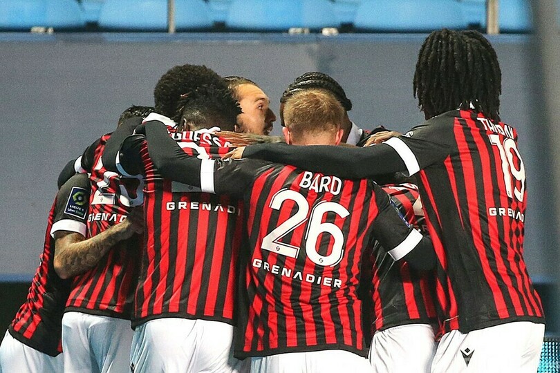 ニースとマルセイユの再試合はドロー 乱闘騒ぎから2か月遅れ