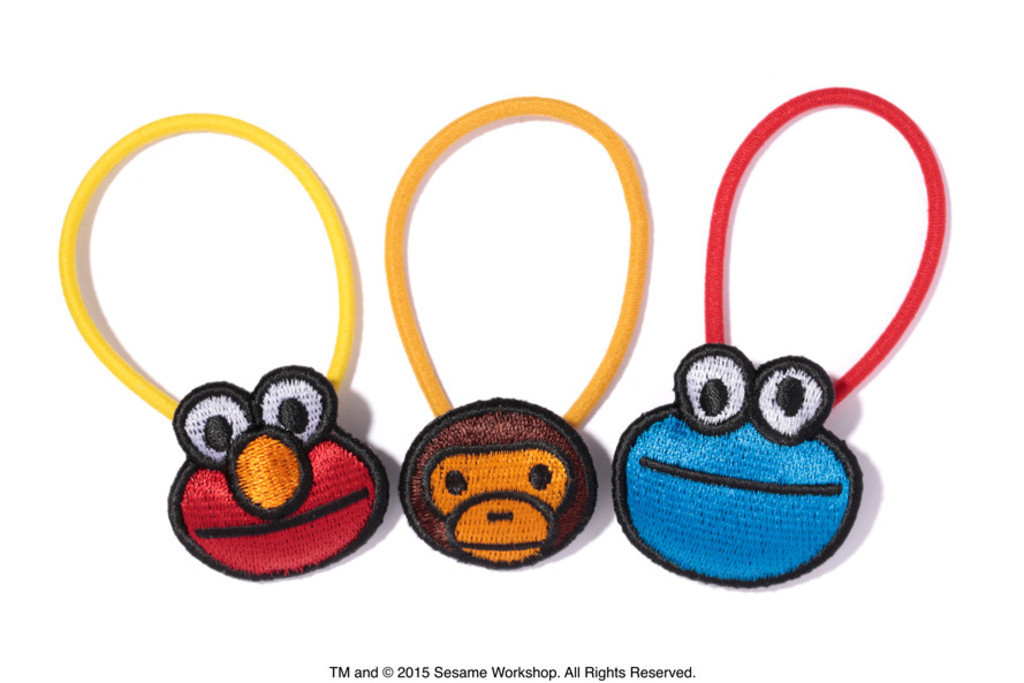 ア ベイシング エイプ×セサミ ストリート、コラボアイテム25日発売