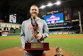 2019年の米大リーグ（MLB）、ワールドシリーズのMVPに輝いたワシントン・ナショナルズのスティーブン・ストラスバーグ（2019年10月30日撮影）。(c)Mike Ehrmann/Getty Images/AFP