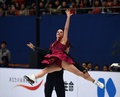 15-16フィギュアスケートグランプリ（GP）シリーズ第3戦、中国杯、アイスダンス・ショートダンス（SD）。演技に臨むアンナ・カッペリーニ/ルカ・ラノッテ組（2015年11月6日撮影）。(c)AFP/GREG BAKER