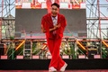 韓国ソウルの高麗大学校で行われたライブコンサートでパフォーマンスを披露するPSY（2022年5月27日撮影）。(c)ANTHONY WALLACE / AFP