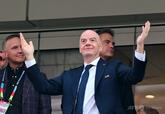 FIFA会長のW杯プライベートジェット移動に批判、1時間搭乗で一般人「1年分のCO2」排出