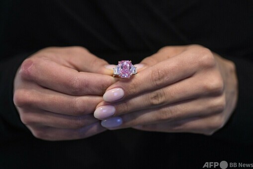 希少なピンクダイヤ、6月に競売 落札予想価格46億円 写真12枚 国際 
