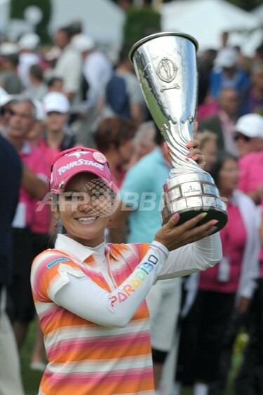 宮里藍 2度目のエビアンマスターズ制覇 写真25枚 国際ニュース：AFPBB News